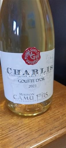 Bourgondië Chablis Maison Camu fils Goutte d'Or 2023