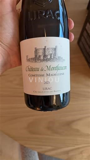 Thung lũng Rhône Lirac Château Montfaucon Comtesse Madeleine 2023