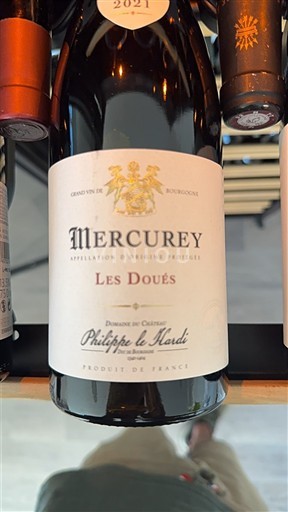 Burgundija Mercurey Domaine Philippe le Hardi Les Doués 2021