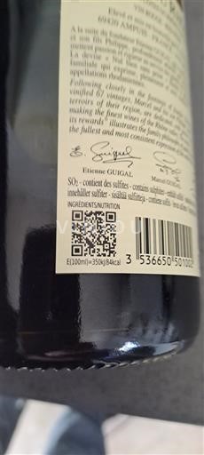 Thung lũng Rhône Côte-rôtie E. Guigal 2022