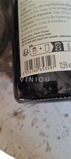 Bourgondië Mâcon supérieur Pierre Chanau 2022