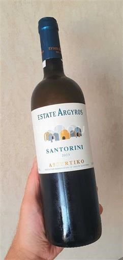 Các đảo Aegean Santorini Estate Argyros Assyrtiko 2023