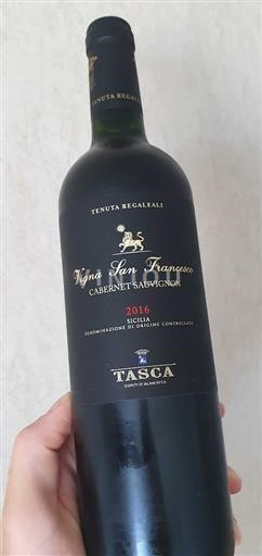 Sicily Not Specified Tasca Conti Almerita Tenuta Regaleali Vigna San Francesco Cabernet Sauvignon 2016