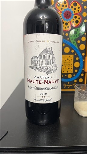 Бордо Сент-Емільйон Гран Крю Grand Cru Château Haute Nauve 2019