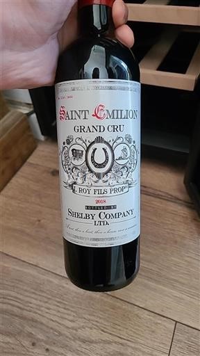 Bordeaux Saint-Émilion Grand Cru Shelby Company Ltd 2018