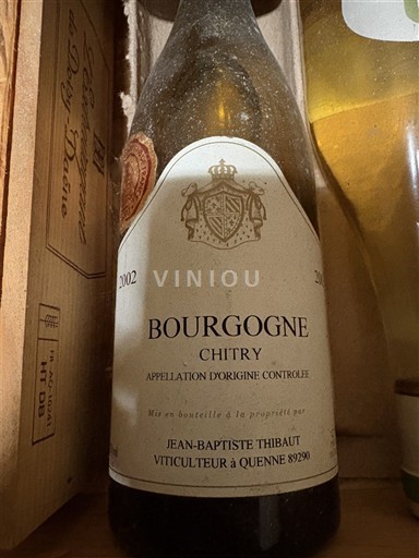 Bourgogne Bourgogne Chitry Jean-Baptiste Thibaut 2002
