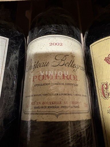 Bordeaux Pomerol BELLES GRAVES 2002