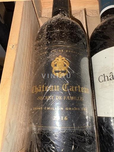 Bordeaux Saint-Émilion Grand Cru Grand Cru Château Carteau Secret de Famille 2016