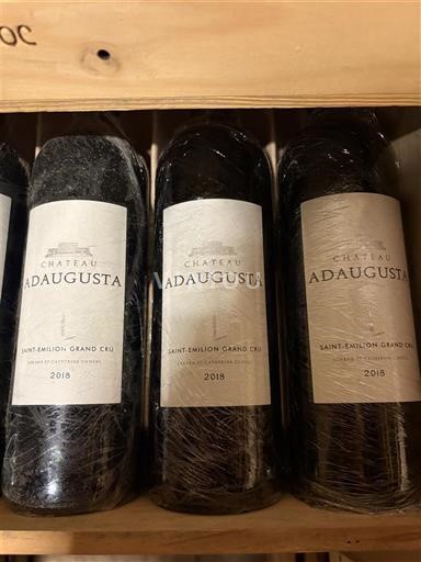Bordéus Saint-Émilion Grand Cru Grand Cru Château Adaugusta 2018