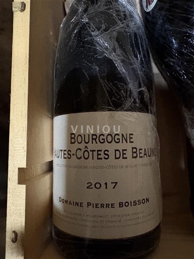 Bourgogne Ikke specificeret Domaine Pierre Boisson 2017