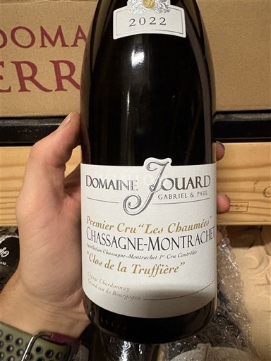Burgundy Chassagne-Montrachet Premier Cru Domaine Jouard Clos de la Truffière 2022