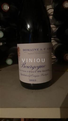 Bourgogne Hautes Côtes de nuits A.F. Gros 2022