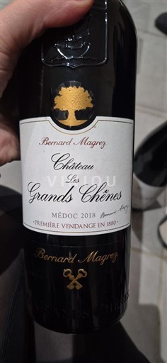 Bordeaux Médoc Cru Bourgeois Supérieur Château Les Grands Chênes 2018