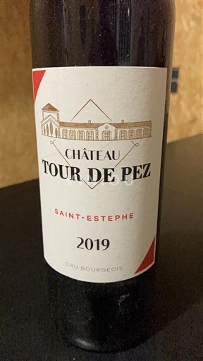 Burdeos Saint-Estèphe Cru Bourgeois Supérieur Château Tour de Pez 2019