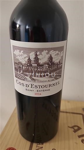Bordeaux Saint-Estèphe Grand Cru Cos ESTOURNEL 2016