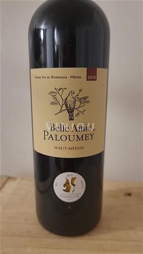 Bordeaux Haut-Médoc Château Paloumey Belle Amie 2016