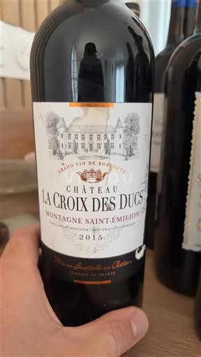 Bordeaux Montagne-saint-émilion Château La Croix des Ducs 2015