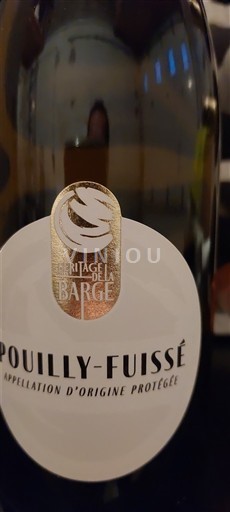 Bourgogne Pouilly-fuissé Héritage de la Barge 2017