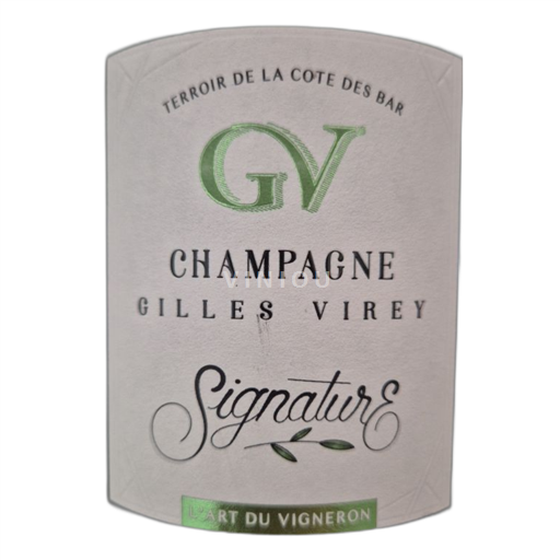 Šampanja Šampanjec Gilles Virey Signature Neleten.
