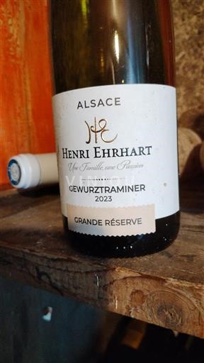 Alsace Gewürztraminer Henri Ehrhart Grande Réserve 2023