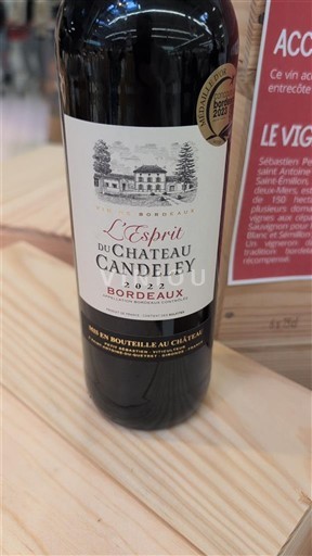 Бордо Château Candeley L'Esprit 2022