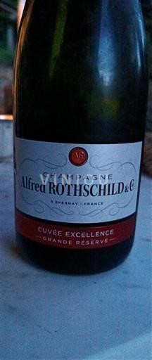 Champagne Sâm-panh Alfred Rothschild & Cie Excellence Grande Réserve Không niên vụ