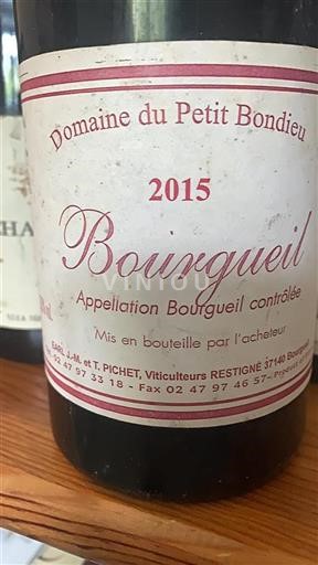 Loire-dalen Bourgueil Domaine Petit Bondieu 2015
