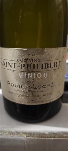Burgundsko Pouilly-Loché Domaine Saint-Philibert 2016