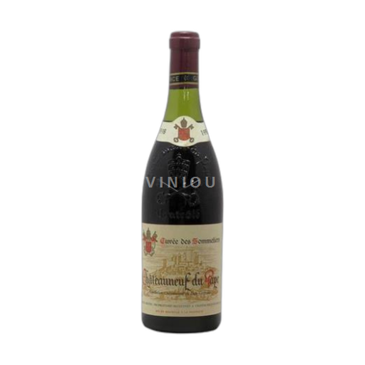 Rhônedalen Châteauneuf-du-Pape Château Neuf-du-Pape Jacques Mestre des Sommeliers 1998