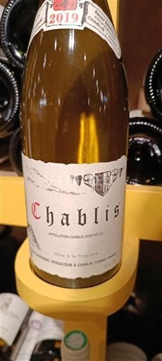 Burgundsko Chablis La Chablisienne 2019