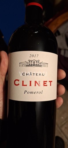 Bordeaux Pomerol Château Clinet By Clinet 2017