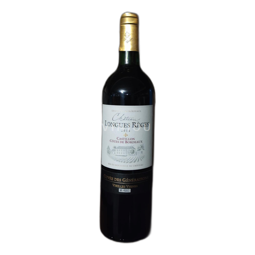 Burdeos Castillon-costas-de-burdeos Château Longues Règes des Générations Vieilles Vignes 2014