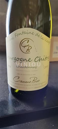 Bourgogne Ikke specificeret Domaine Fontaine de la Vierge 2021