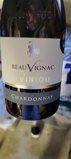 Languedoc và Roussillon Vùng đất Oc Beauvignac Chardonnay Không niên vụ