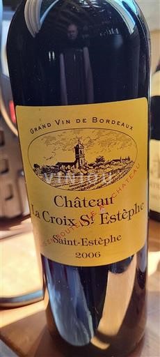 Bordeaux Saint-Estèphe Château La Croix Saint Estèphe 2006
