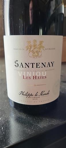 Burgundija Santenay Domaine Philippe le Hardi Les Hâtes Neleten.