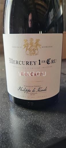 Burgundija Mercurey Premier Cru Domaine Philippe le Hardi Les Crêts 2022