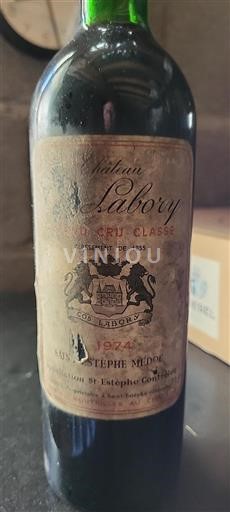 Burdeos Saint-Estèphe Grand Cru Château Cos Labory 1974
