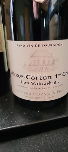 Bourgogne Aloxe-Corton Premier Cru Edmond Cornu & Fils Les Valozières Ikke årgangsbestemt
