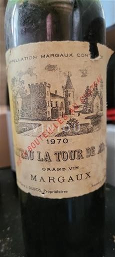 Bordeaux Margaux La Tour de Mons 1970