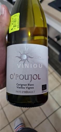 Languedoc Ospecificerad O'Poujol Carignan Blanc Vieilles Vignes 2020