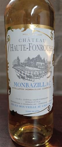 Zuidwest-Frankrijk Monbazillac Château Haute-Fonrousse 2020