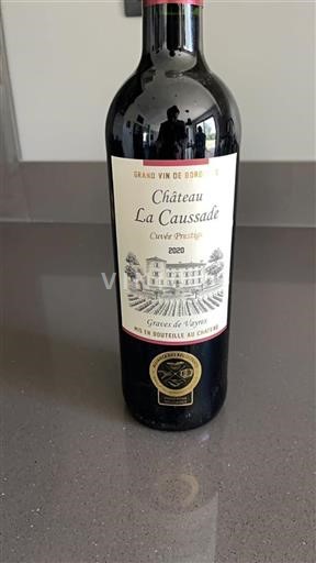 Burdeos Graves-de-vayres Château La Caussade Prestige 2020