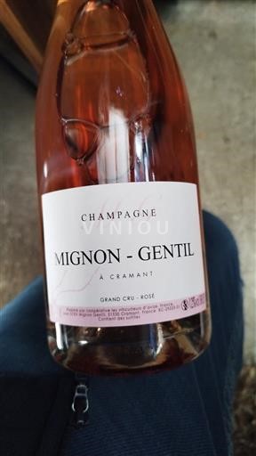 Champagne Sâm-panh Grand Cru Mignon-Gentil Không niên vụ
