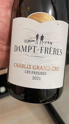 Borgogna Chablis Grand Cru Grand Cru Dampt Frères Les Preuses 2021