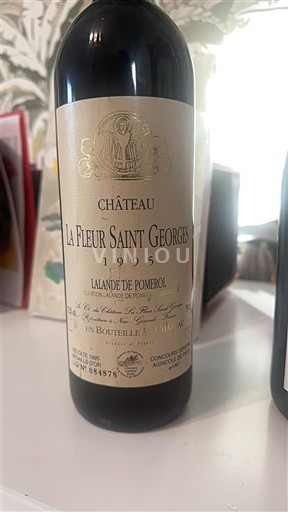 Burdeos Lalande-de-Pomerol La Fleur Saint Georges 1995