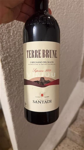 Sardinija Carignano del Sulcis SANTADI Terre Brune 2019