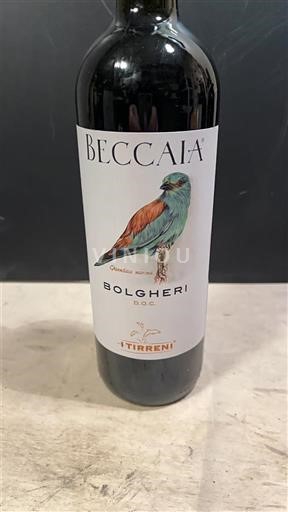 Toscana Bolgheri I Tirreni Beccaia 2022