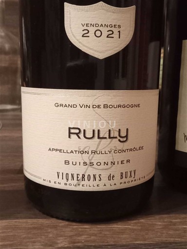 Bourgogne Rully Vignerons de Buxy Buissonnier 2021