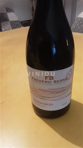 Beaujolais Chiroubles Domaine Frédéric Berne Les Terrasses 2023